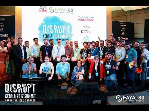 Disrupt Kerala 2017 marking the 50th edition of FAYA:80